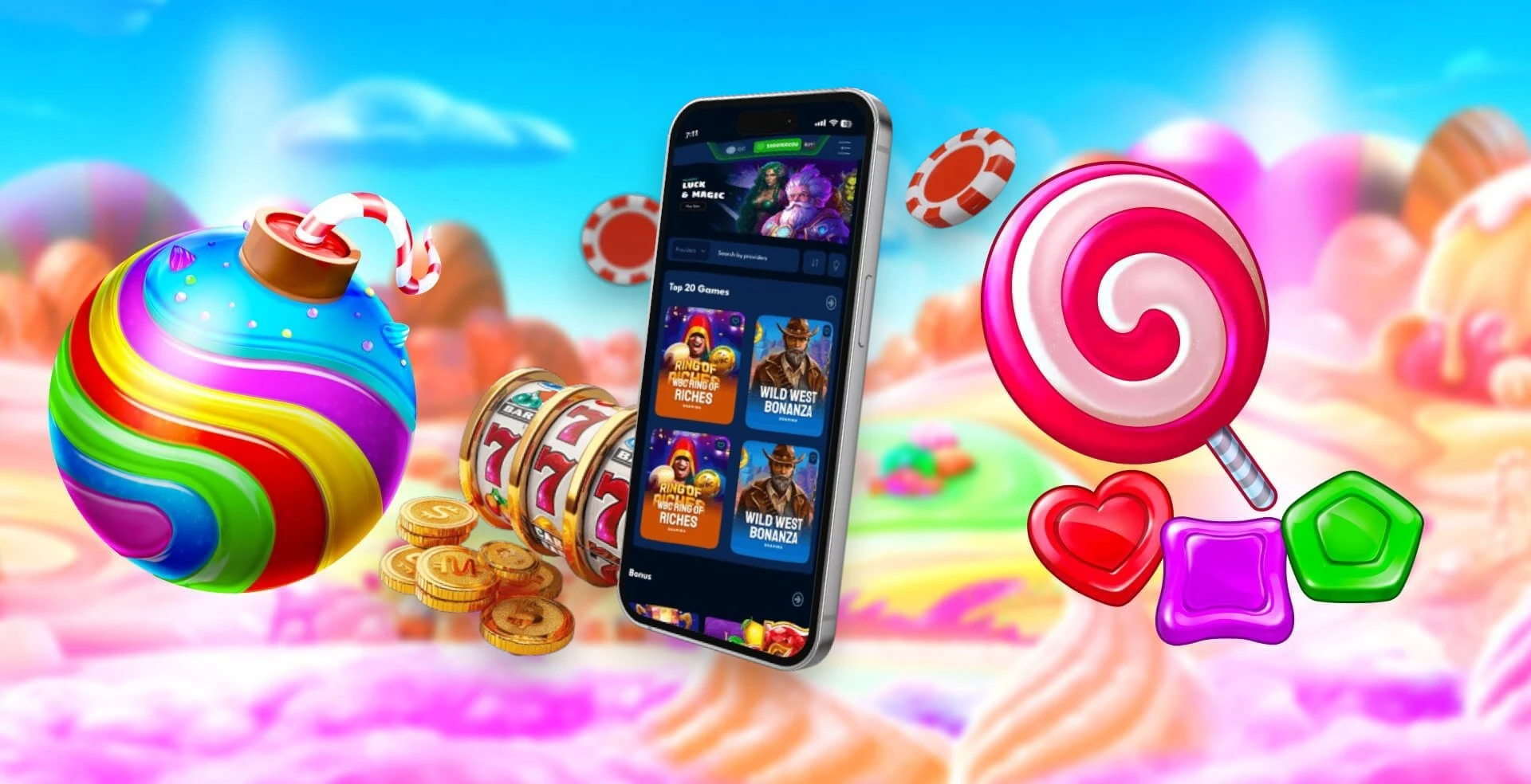 Sweet Bonanza game screen