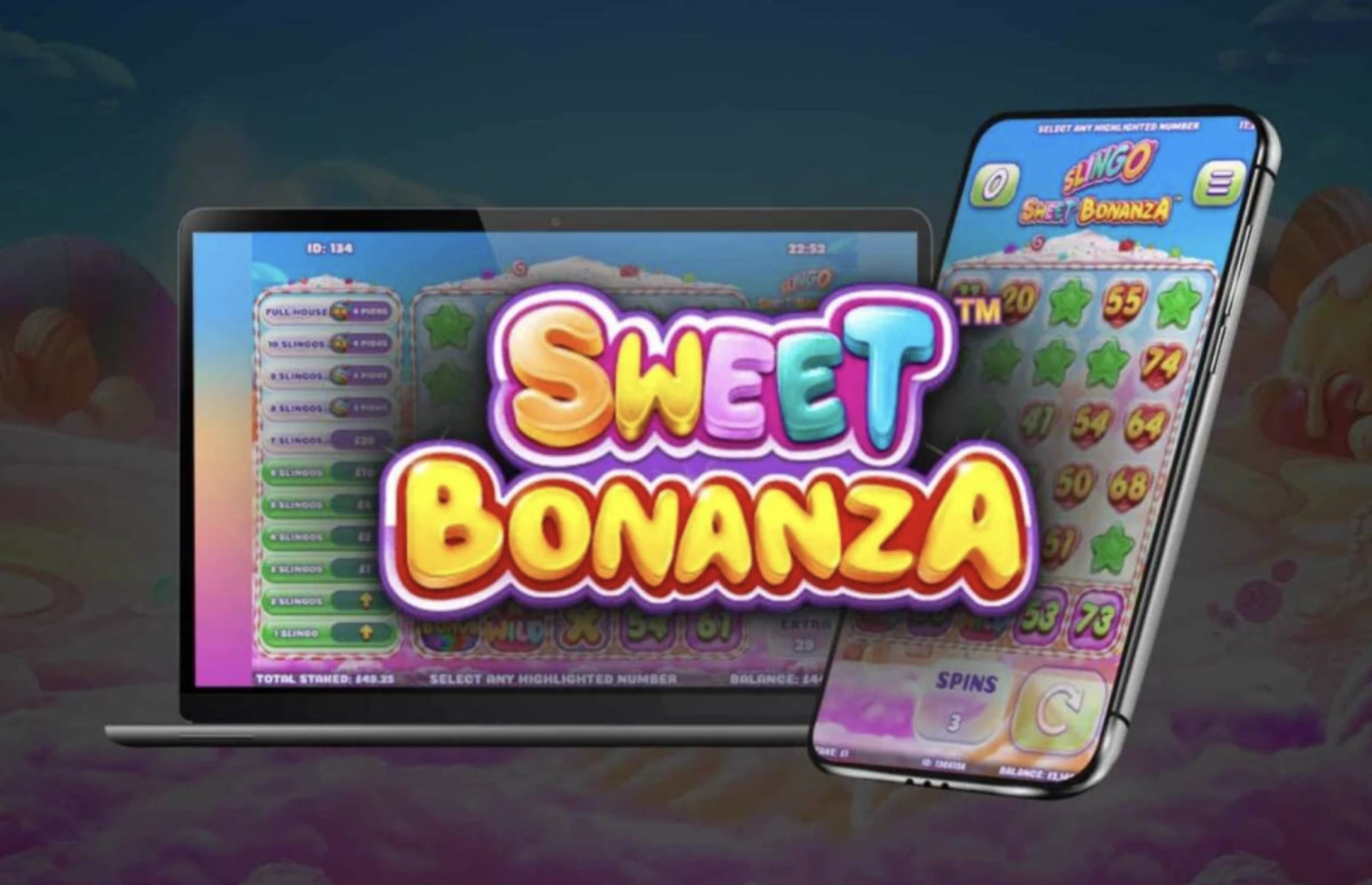 Playing Sweet Bonanza on mobile